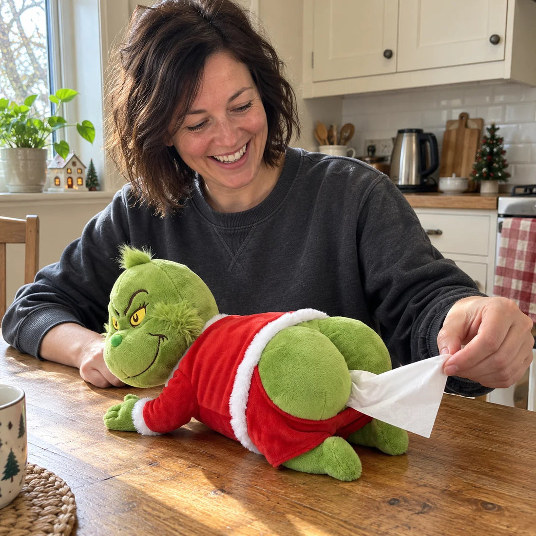 Grumpy Customers Grumpy Plush – Tissue Holder — Misty Grinch